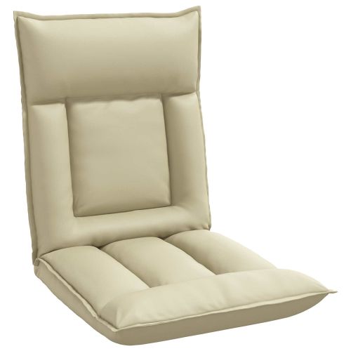 Подово кресло Крем 55 x 61 x 70 см Изкуствена