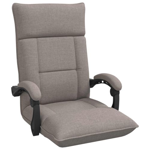 Подово кресло Таупе 66 x 66 x 80 см текстил