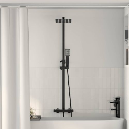 Термостатен комплект за душ система Месинг и неръждаема стомана