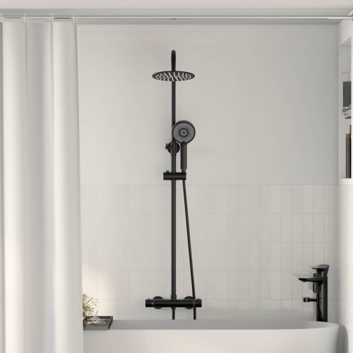 Термостатен комплект за душ система Месинг и неръждаема стомана