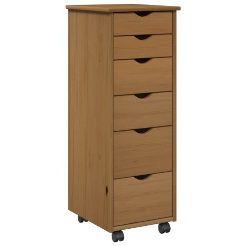 Плъзгащ кабинет Меден кафяв 34 x 39 x 93,5 см Солиден бор