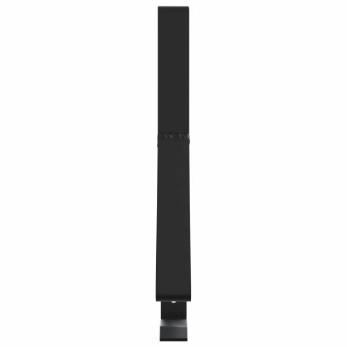 Поддръжка на снегозащита 12 бр. Черно 29,5 x 3 x 34,5 см