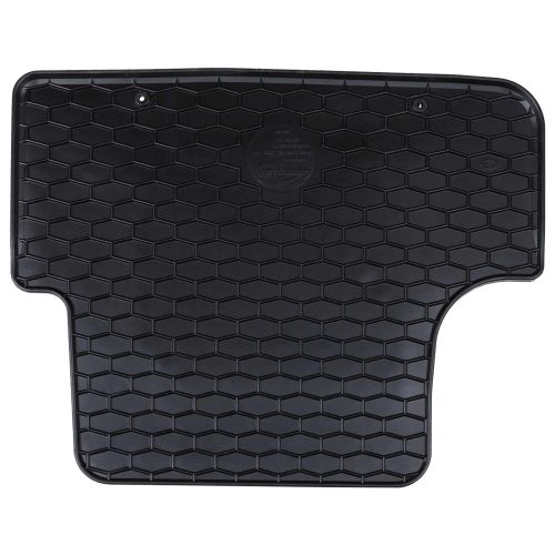 Автомобилен килим 4 pcs Черен Каучук