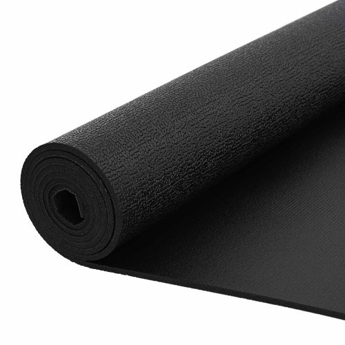 Мат за спортна защита Черен 243 x 152 x 0,6 см Високоплътен PVC