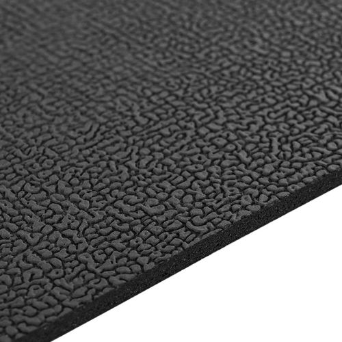 Мат за спортна защита Черен 243 x 152 x 0,6 см Високоплътен PVC