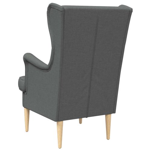 фотьойл Тъмен сив текстил