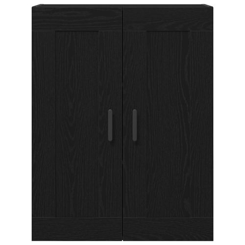 Висок шкаф Черния дъб 69,5 x 34 x 180 см Инженерно дърво