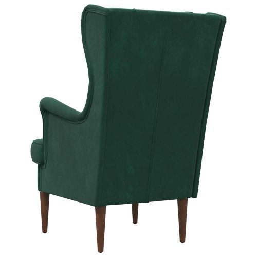 фотьойл Тъмен зелен Кадифе