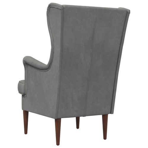 фотьойл Тъмен сив Кадифе