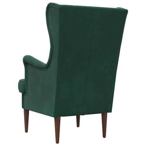 фотьойл Тъмен зелен Кадифе