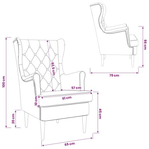 фотьойл Черен Кадифе