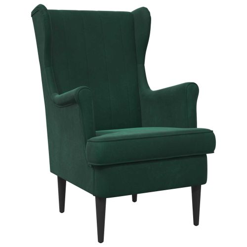 фотьойл Тъмен зелен Кадифе