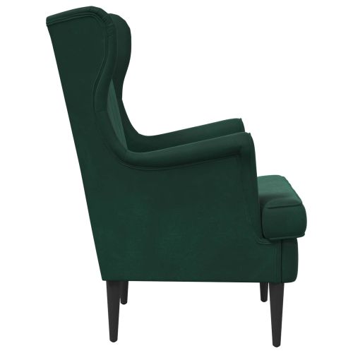 фотьойл Тъмен зелен Кадифе