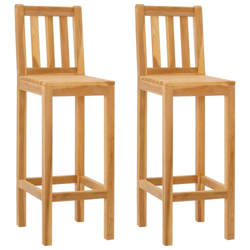 Бар стол 2 pcs Нетретирано 35 x 45 x 110 см