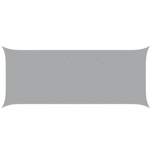 Слънчево платно за сянка Светлосиво 6 x 2,5 м