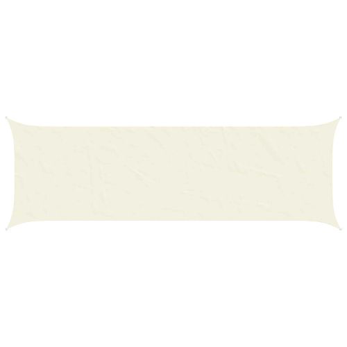 Слънчево платно за сянка Кремаво 6 x 2 m 100% полиестер Оксфорд