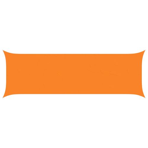 Слънчево платно за сянка Оранжево 6 x 2 m