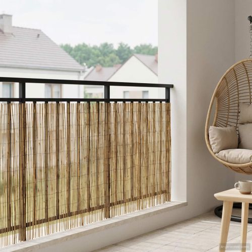 Градска ограда Въглен 600 x 90 см Тръстика