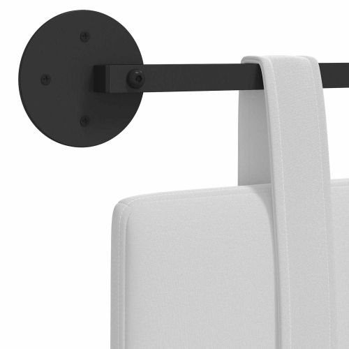 Табла за легло висяща Бял Текстил