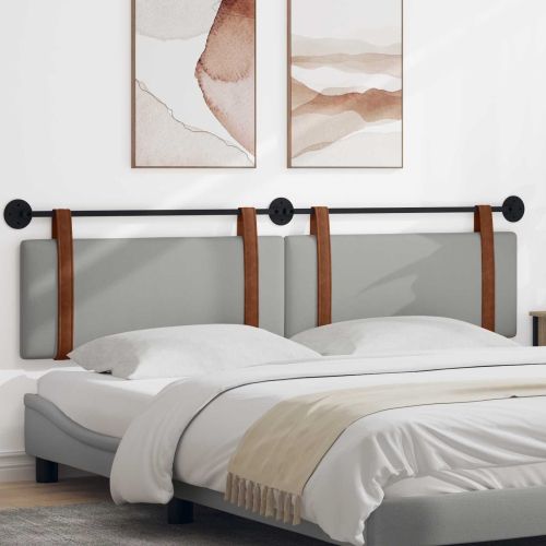 Табла за легло висяща Облачно сиво Антично PU