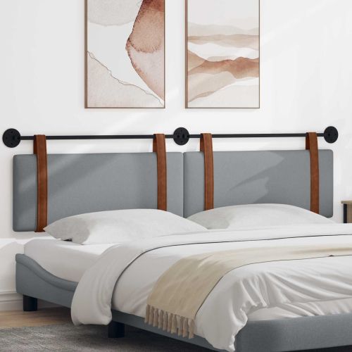 Табла за легло висяща Светлосиво Антично PU