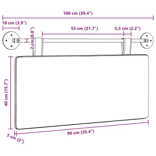 Табла за легло висяща Кордюрова тъкан