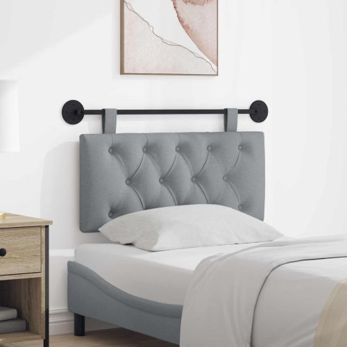 Табла за легло висяща Светлосиво Текстил