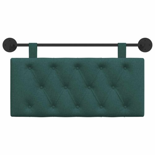 Табла за легло висяща Тъмнозелено Текстил