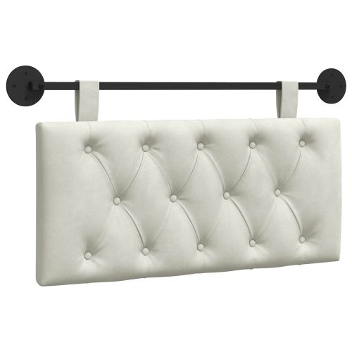 Табла за легло висяща С LED осветление Кремаво Кадифе