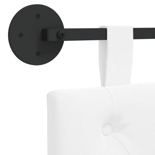 Табла за легло висяща Бяло Текстил