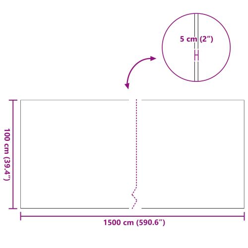Изкуствена трева ПП и PE