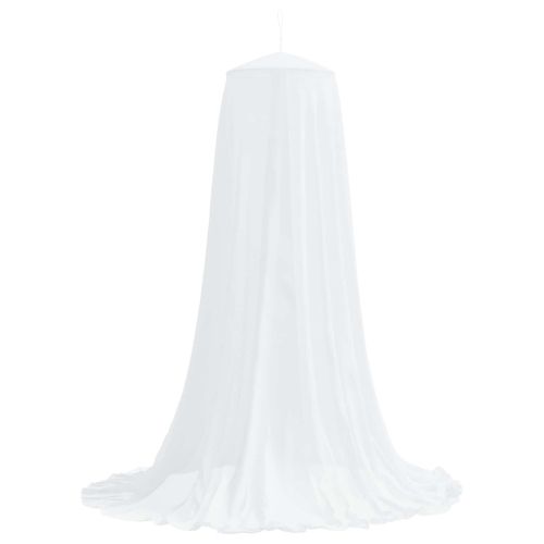 Комарник за легло 156 мрежа 3 pcs Бяло Полиестер