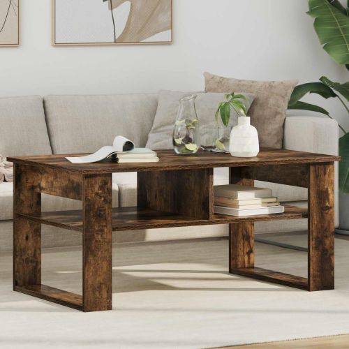 Масичка за кафе Димян дъб 96 x 54 x 44 см Инженерно дърво