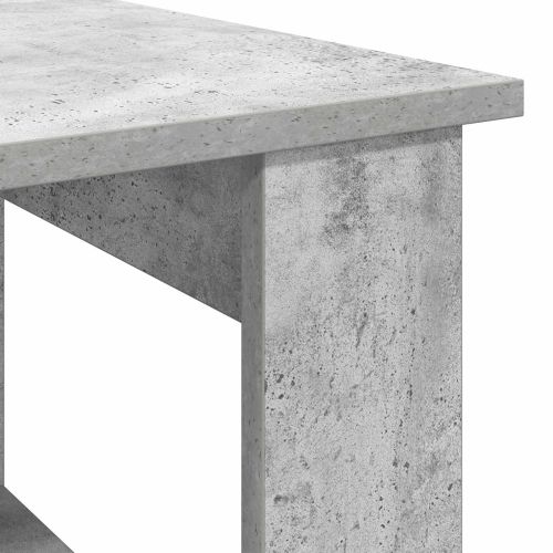 Масичка за кафе Циментено сиво 72 x 50 x 50 см Инженерно дърво