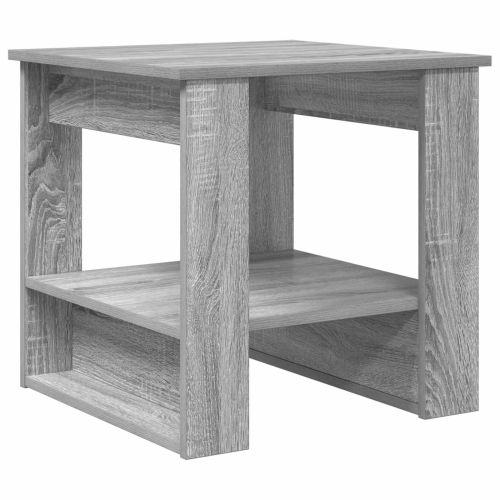 Масичка за кафе Сив Сонома 51 x 50 x 50 см Инженерно дърво