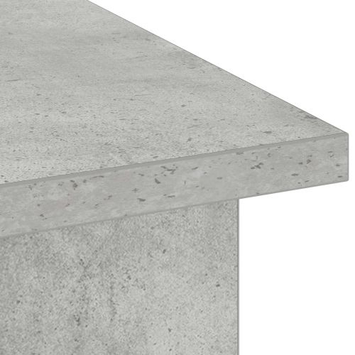 Стойка за телевизор Циментено сиво 100 x 40 x 50 cm