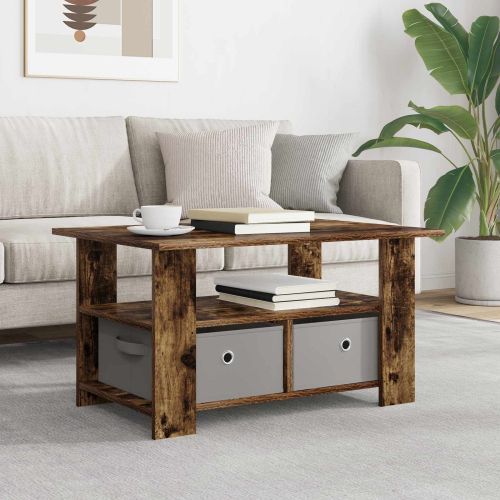 Масичка за кафе Димян дъб 77 x 55 x 42 см Инженерно дърво