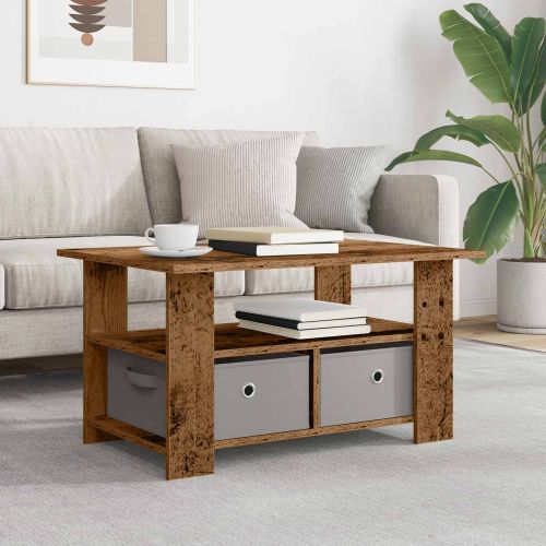 Масичка за кафе Старо дърво 77 x 55 x 42 см Инженерно дърво