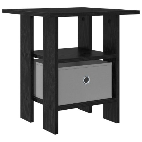 Нощно шкафче Черния дъб 41 x 40 x 45 см Инженерно дърво