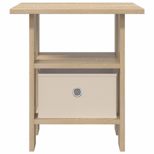 Нощно шкафче 2 pcs Сонома дъб 41 x 40 x 45 см Инженерно дърво