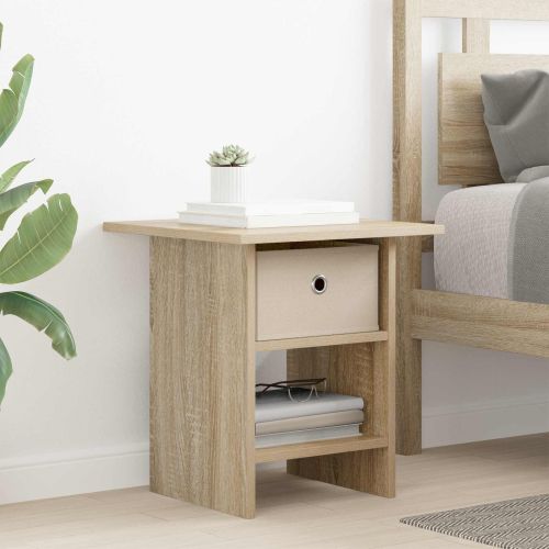 Нощно шкафче Сонома дъб 41 x 40 x 45 см Инженерно дърво