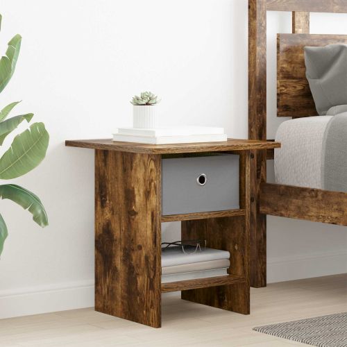 Нощно шкафче Димян дъб 41 x 40 x 45 см Инженерно дърво