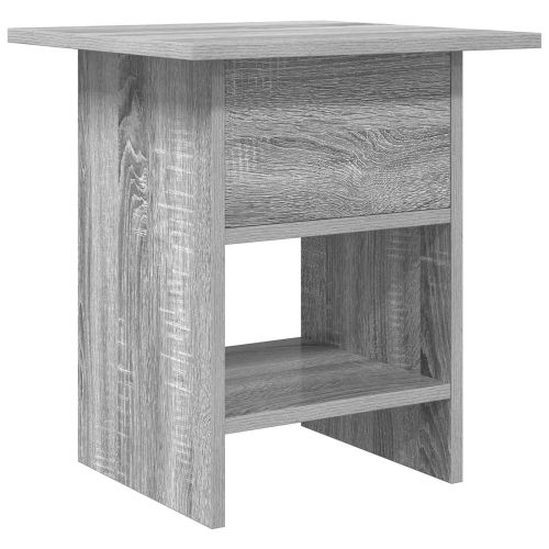 Нощно шкафче 2 pcs Сив Сонома 41 x 40 x 45 см Инженерно дърво