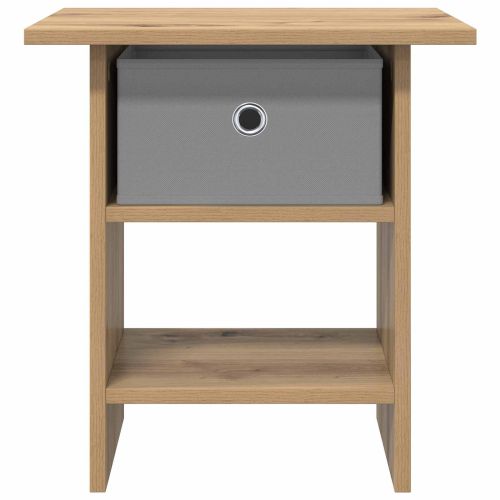 Нощно шкафче 2 pcs Дъб 41 x 40 x 45 см Инженерно дърво