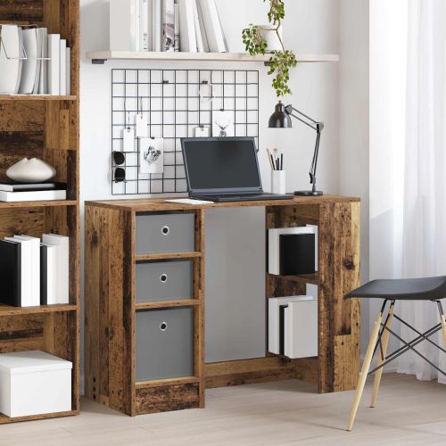Бюро с чекмедже Старо дърво 100 x 40 x 75 cm Инженерно дърво