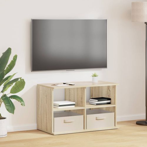 Стойка за телевизор с чекмедже Сонома дъб 79 x 40 x 48 см