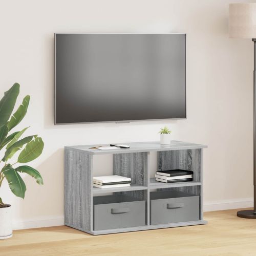 Стойка за телевизор с чекмедже Сив Сонома 79 x 40 x 48 см