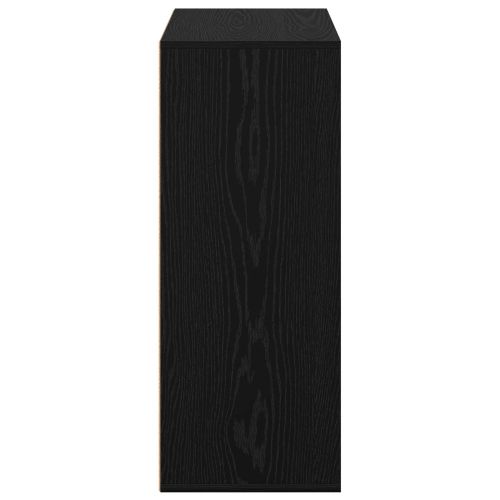 Служебен шкаф Черен дъб 60 x 33,5 x 84 см