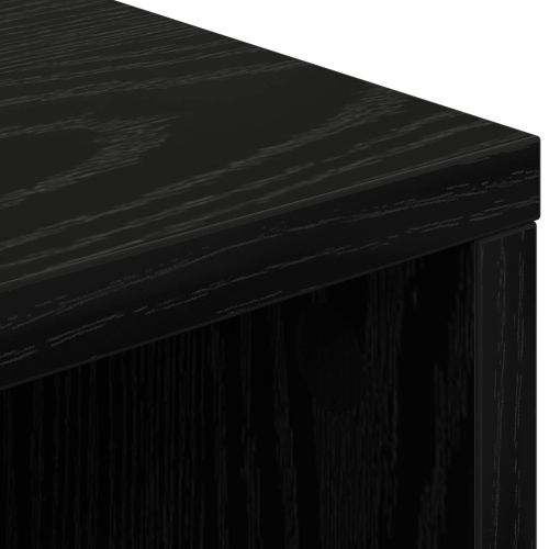 Служебен шкаф Черен дъб 60 x 33,5 x 84 см