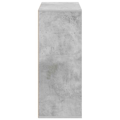 Служебен шкаф Бетонно сиво 60 x 33,5 x 84 см